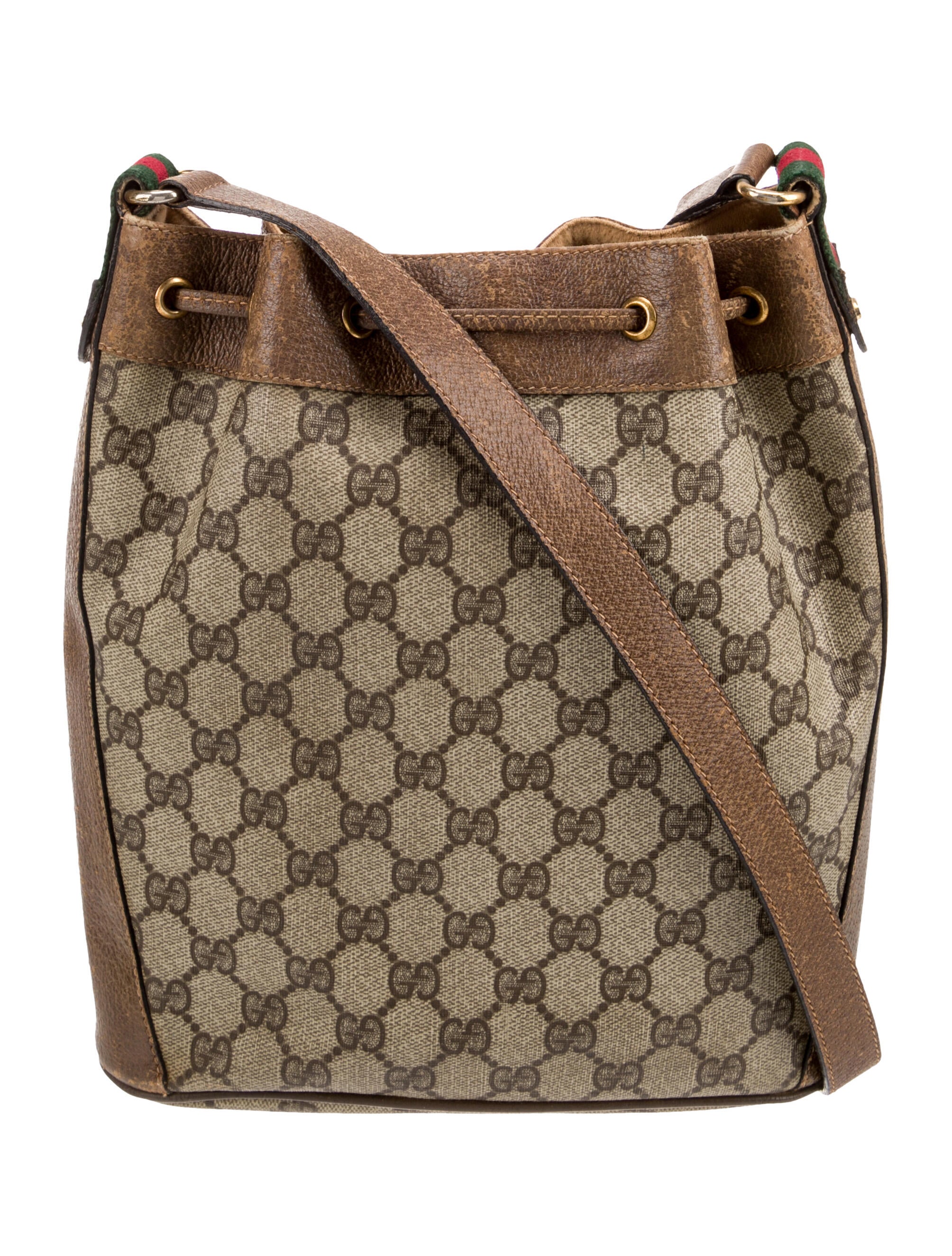 Gucci GG Plus Bucket Bag Vintage